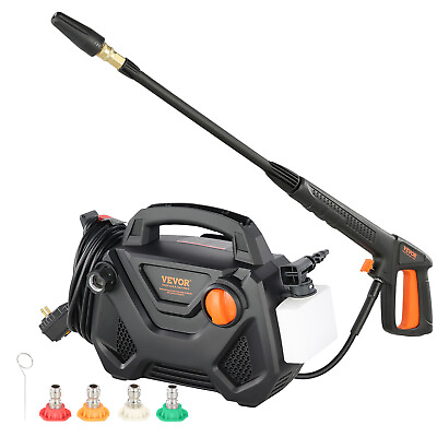 #ad VEVOR Electric Pressure Washer 2150 PSI Portable Power Washer 1.85GPM 20ft Hose $89.99