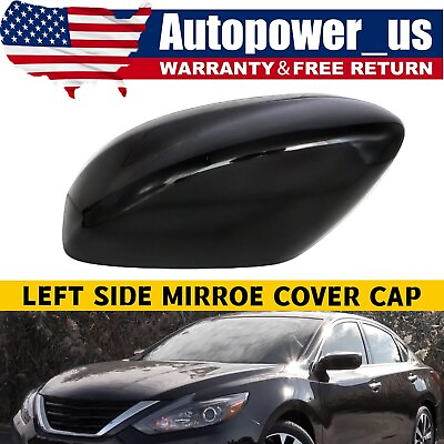 #ad NEW LEFT DRIVER SIDE MIRROR CAP COVER FIT 2013 2018 NISSAN ALTIMA $26.45