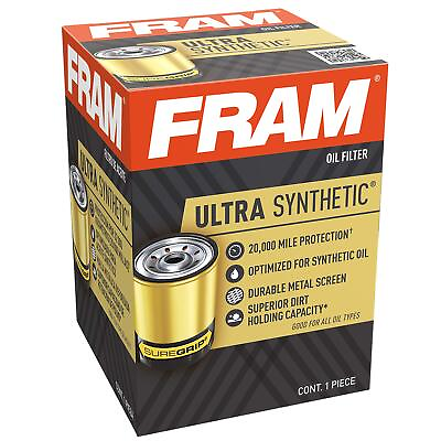 #ad FRAM Ultra Synthetic Automotive Replacement Oil Filter Designed for Synthetic O $16.00