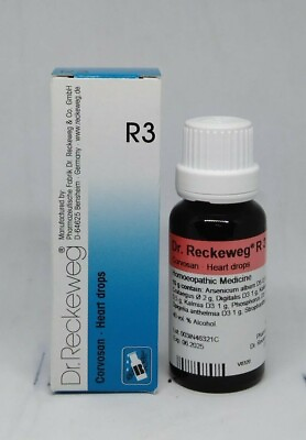 #ad Dr. Reckeweg R3 Heart Drop Chest Pain amp; Angina Cardiac Infarction 22 ml $10.28