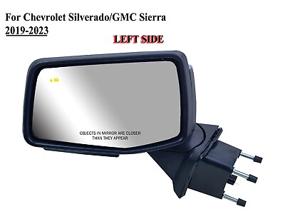 #ad Driver Left Side Mirror Power BLIS and signal light Silverado GMC Sierra 19 23 $155.99