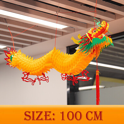 #ad 2024 Dragon Ceiling Decorations Chinese New Year Dragon Hanging Spring Festival $121.99