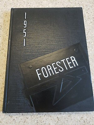 #ad Forest Avenue High School Dallas Texas 1951 Forester HS Yearbook Annual $22.99