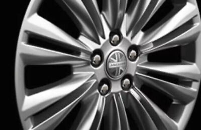 #ad Genuine Jaguar Wheel Center Badge Union Jack T2R5513 $23.88