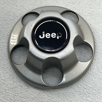 #ad 87 06 Jeep Cherokee XJ Wrangler YJ TJ Factory Center Cap HubCap Hub Cap OEM 1 $29.99
