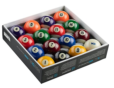 #ad Koda Sports KBXB 2 1 4quot; XCEL Regulation Billiards amp; Pool Balls Set $35.99
