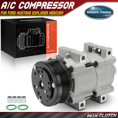 #ad A C Compressor w Clutch for Ford Mustang Explorer Aerostar Mercury Mountaineer $134.99