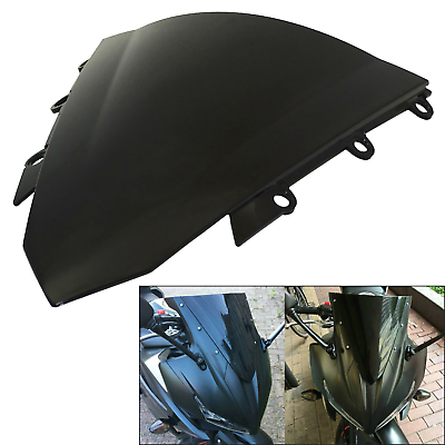 #ad Black ABS Front Windshield Windscreen for CBR500R 2016 2017 2018 Honda 16 17 18 $28.95