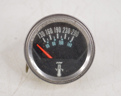#ad Vintage Temperature Gauge w Bracket Air Coolant Chevrolet T60 2 1 4quot; Bezel $17.99