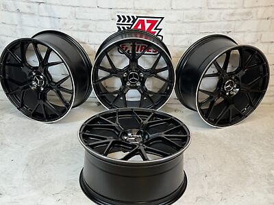 #ad 20quot; Wheels Fit Mercedes Benz AMG G Class E S Class Black Machined Rim Staggered $1482.80