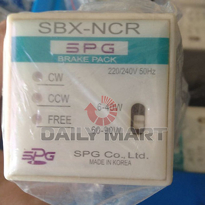 #ad SPG NEW SBX NCR PLC Brake Pack 220 240V 50Hz $199.96