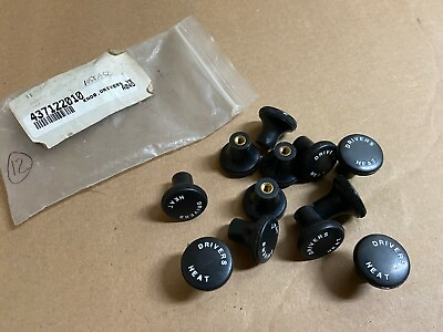 #ad International 437122010 Knob for Driver Drivers Side Heat Vent LOT OF 12 NEW $20.40
