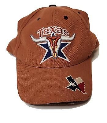 #ad Texas Sam#x27;s Cap Vintage adjustable hook loop strap $11.00