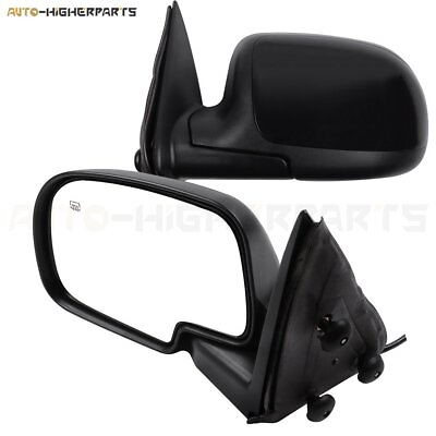 #ad Pair Power Heated Side View Exterior Mirrors For 2000 02 GMC Yukon GM1321249 $55.99