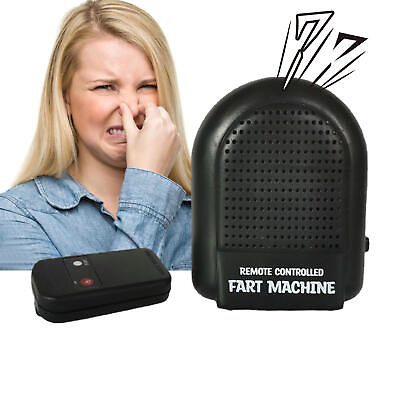 #ad Electronic Fart Box Machine Remote Controlled Prank Joke Fun Fart Machine Box $7.45