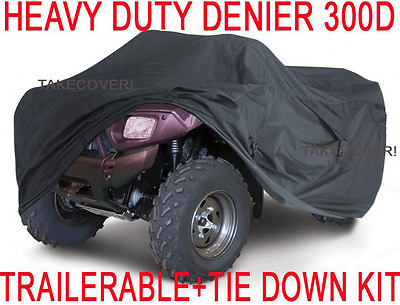 #ad Honda Polaris Yamaha Kawasak ATV Trailerable Cover HEAVY DUTY TIE DOWN KIT L1 $51.99