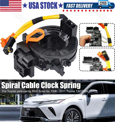#ad Spiral Cable Clock Spring Fit Toyota Highlander Tundra Tacoma RAV4 CAMRY LEXUS $12.99