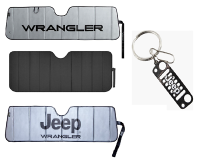 #ad New Jeep Wrangler Sunshade Jeep Grill keychain Official Licensed PICK YOUR STYLE $8.21