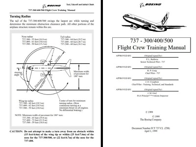 #ad B 737 T 43A 1970#x27;s 90#x27;s Jet Aircraft Manuals Flight Ops Rare Aviation History GBP 30.00