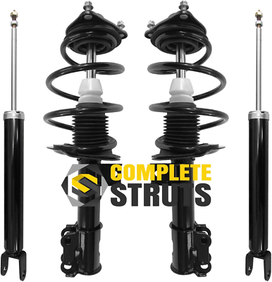 #ad COMPLETESTRUTS Front Quick Complete Strut Assemblies with Coil Springs and Rea $261.99