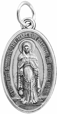 #ad Our Lady of Tears Medal 1quot; $9.99