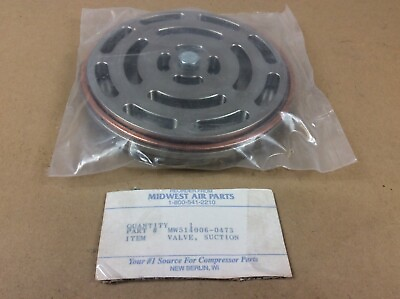 MIDWEST AIR PARTS MW514006 0473 Suction Valve Model WG0L9 New $85.00