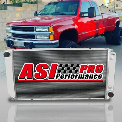 #ad For Chevy GMC C1500 C2500 C3500 Diesel 6.5L AT 94 2000 96 4Row Aluminum Radiator $229.00