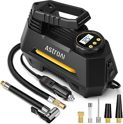 #ad #ad AstroAI Tire Inflator Portable Air Pump Compressor $24.99