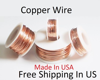 #ad Copper Wire Round Dead Soft Sizes 1012141618202224262830 Ga $49.99