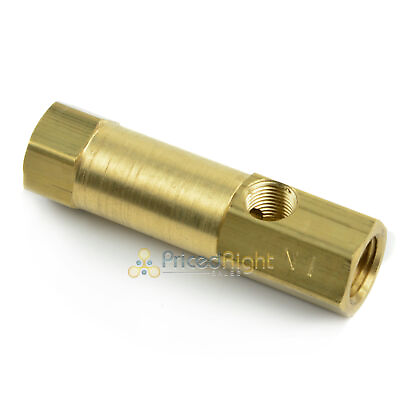 #ad 1 4quot; Air compressor Compressed Air In Line Check Valve Brass USA Made $15.95