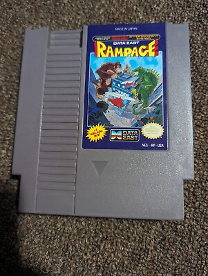 #ad Rampage Nintendo Entertainment System 1988 NES $19.95