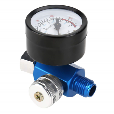 #ad Air Pressure Regulator 1 4 Air Gauge Water Compressor Moisture Trap Spray Filte $16.93