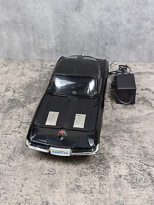 #ad 1996 Vintage 1963 Chevy Split Window Corvette VHS Tape Rewinder Black TESTED $29.95