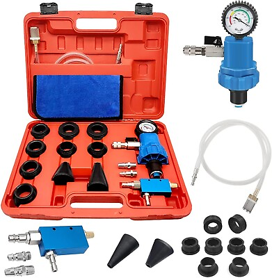 #ad Auto Coolant Vacuum Refill amp; Purge Tool Kit Engine Cooling System Refilling Tool $49.00
