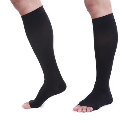 #ad Compression Socks Men Women 23 32 mmHg Swelling Stockings Knee High Varicose $24.91