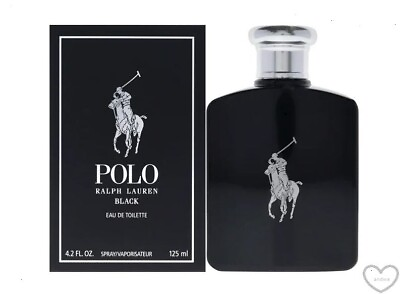 #ad Ralph Lauren Polo Black 4.2 oz 125 ml Eau De Toilette Spray For Men Brand New $29.95