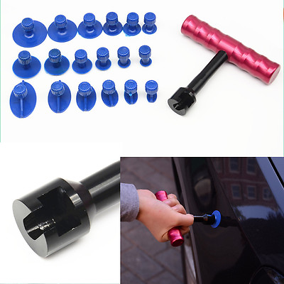 #ad Car T Bar Body Panel Sheet Metal Paintless Dent Repair Puller Lifter Hammer Tool $15.76