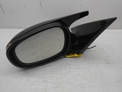 #ad 12 BMW 335 Coupe Black Driver Side View Mirror W HORN COVER OEM E1021017 CG0688 $165.00