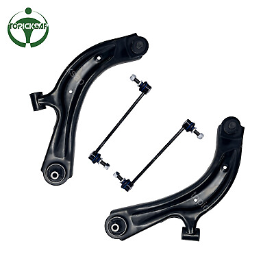 #ad 4pc Front Lower Control Arm Sway Bar link for 2014 2019 Nissan Sentra NV200 1.8L $96.67