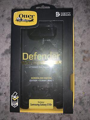 #ad OtterBox Defender Series Case amp; Holster for Galaxy S10 Plus $19.65