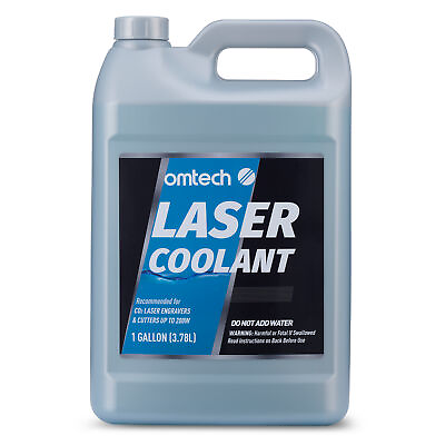 #ad OMTech CO2 Laser Prediluted Antifreeze Coolant for 50 150W Laser Engraver Cutter $31.49