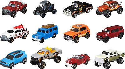 #ad Matchbox Adventure Variety Pack of 12 Die Cast 1:64 Scale Trucks Off Road... $32.99