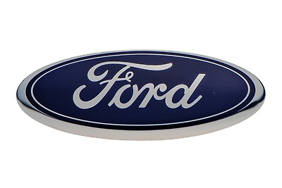 #ad 2006 2013 Ford Front Grille Blue FORD Oval Emblem Escape Taurus Fusion Focus OEM $37.37