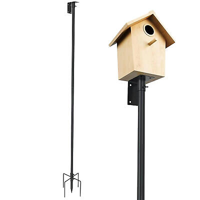 #ad 1.8m Bird House Removable Post Set With Screws Universal Bird Feeder Parts $92.23