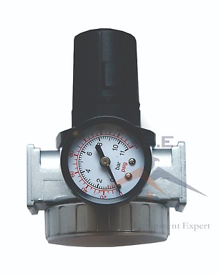 #ad 1 2quot; Air Compressor Regulator Industrial Grade W Pressure Gauge Mount Bracket $24.35