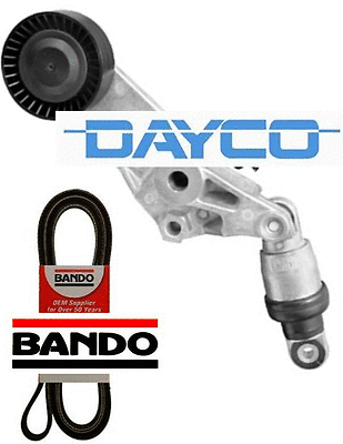 #ad DAYCO TENSIONER BANDO BELT Serp Drive Roller Serpentine Pulley kit adjuster $149.00