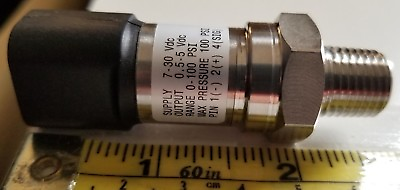 #ad 100 PSI Sprayer Pressure Sensor Transducer 1 4quot; NPT DT04 HP 4 Pin Capstan 116301 $50.36