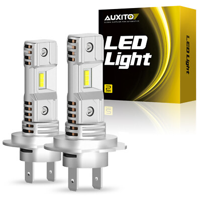 #ad #ad 2x H7 LED Headlight Bulb Kit High Low Beam 30000LM Super Bright 6500K White New $24.99