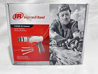 #ad Ingersoll Rand 114GQC Air Hammer Kit w 3PC Chisel Set2 5 8 Inch stroke3500 BPM $75.00