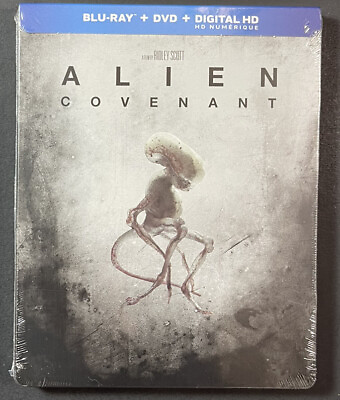 #ad Alien Covenant Limited Edition STEELBOOK Blu ray DVD NEW $46.98
